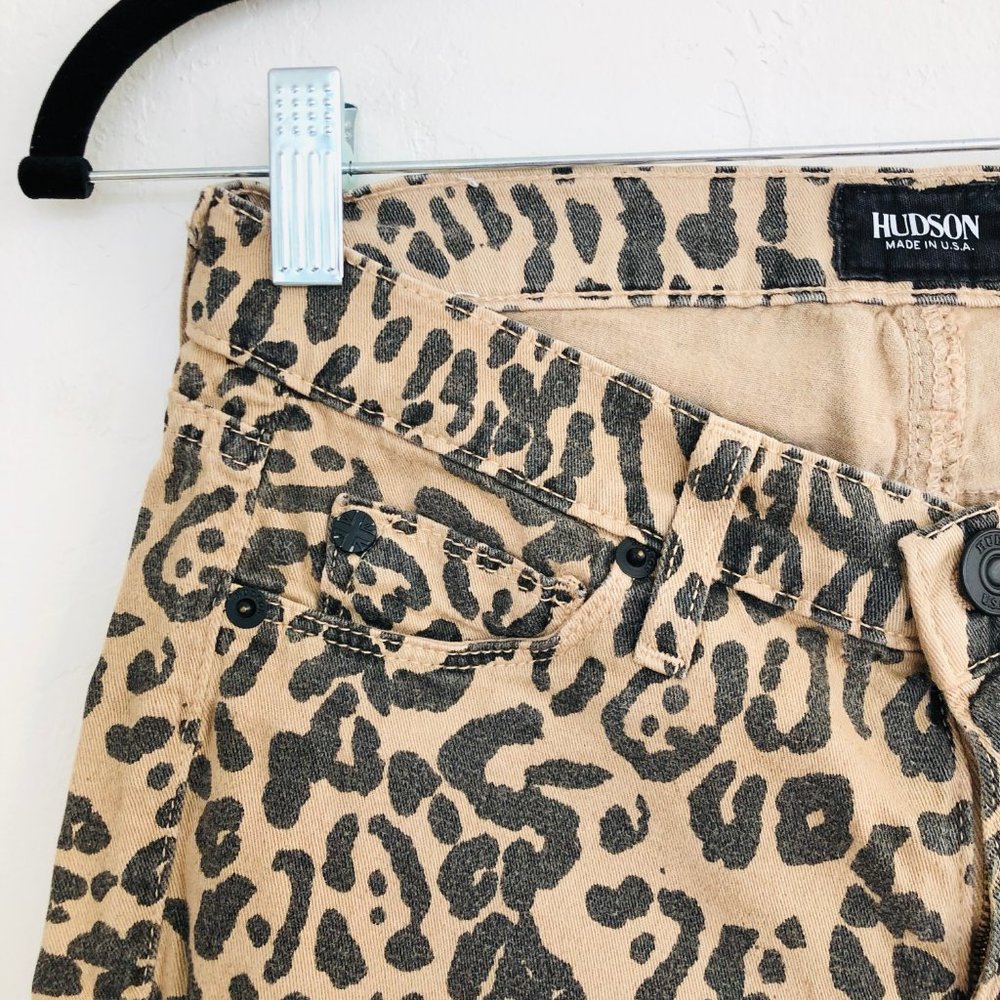 Hudson Animal Leopard Jaguar Print Jeans - Picture 3 of 8